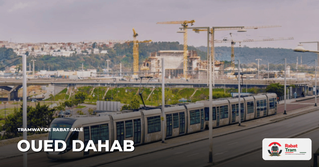 Station Oued Dahab sur la Ligne 2, tramway de Rabat-Salé